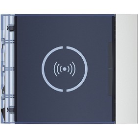 Frontale per lettore di prossimità RFID Allmetal BTicino 353201