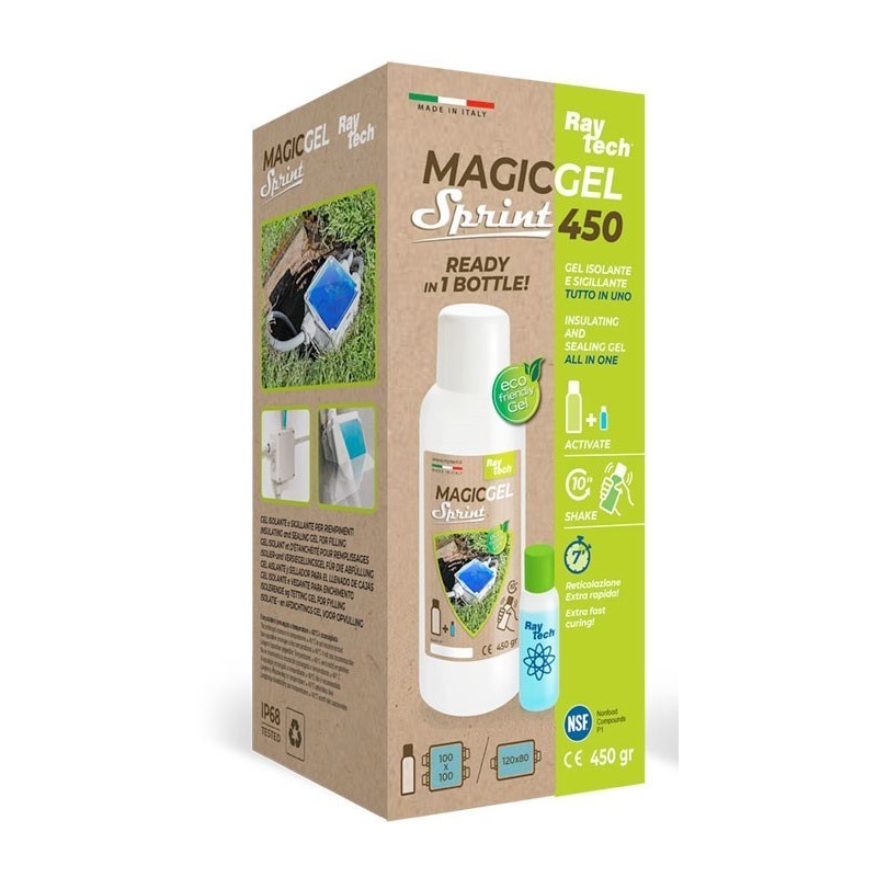 Gel isolante e sigillante in bottiglia 450ml Raytech MAGICSPRINT450