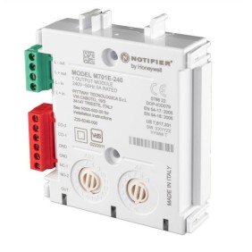 Modulo indirizzato per carichi con uscita a 240Vac Notifier M701E-240