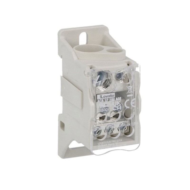 Ripartitore di potenza unipolare 200A 1000V Lovato ACB1P200A08