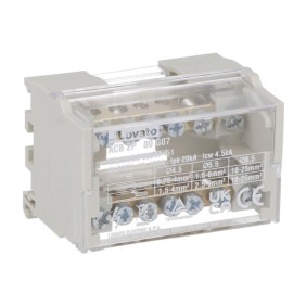 Ripartitore di potenza bipolare 100A 500V Lovato ACB2P100G07