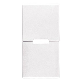 Tasto intercambiabile neutro 1 modulo bianco Vimar R20531.S.B