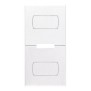 Tasto intercambiabile neutro 1 modulo bianco Vimar R20531.S0.B