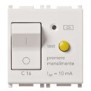 Interruttore MT differenziale  Vimar Plana 1P+N C16 10ma  bianco 14411.16