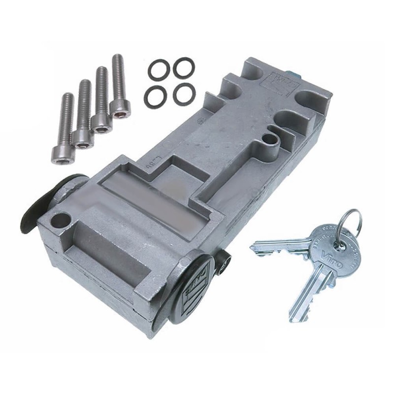 Sblocco con chiave personalizzata e cilindro EURO-DIN CAME CMC 801XA-0030