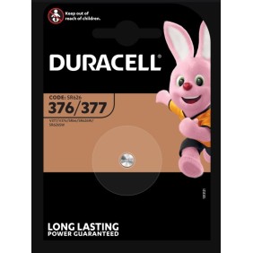 Batteria per orologi D377 1.5V in ossido d'argento Duracell 960182700