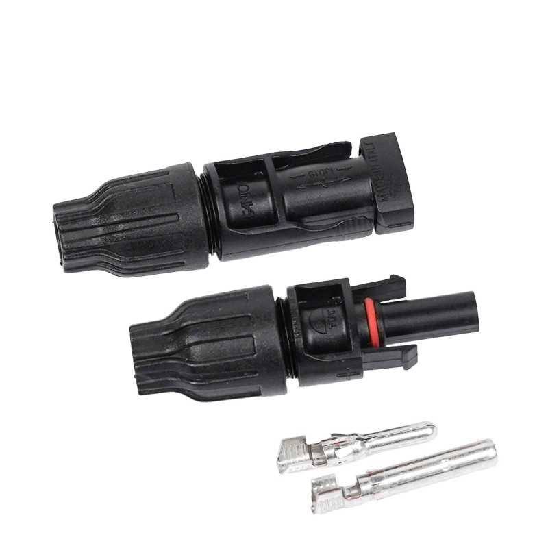 Connettori fotovoltaici FM4 maschio/femmina 4-6mmq Fanton A99951F/50