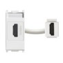 Presa standard HDMI  VIMAR PLANA aggancio Kystone bianco 14346