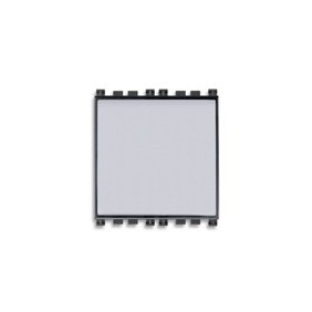 Pulsante Targhetta Vimar Arkè  1P NO 10A grigio 19050