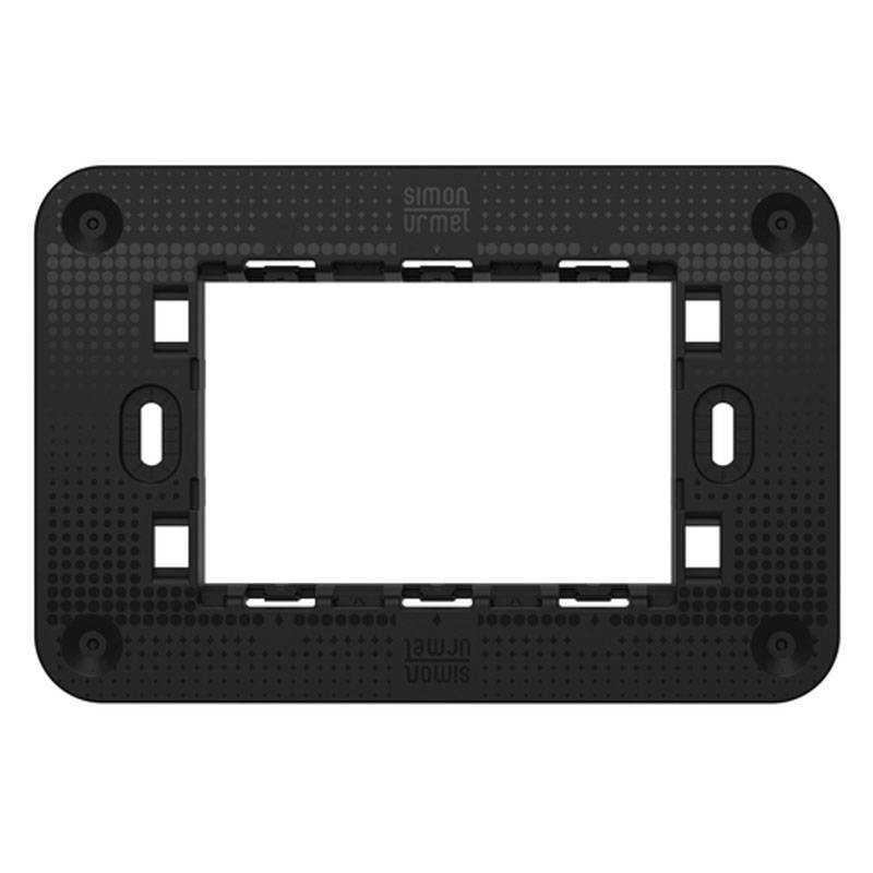 Supporto a 3 moduli ribassato per frutti della serie Lybra Urmet 27703