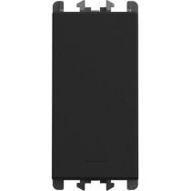 Interruttore unipolare 10A basculante Nero Urmet Lybra 27101.N