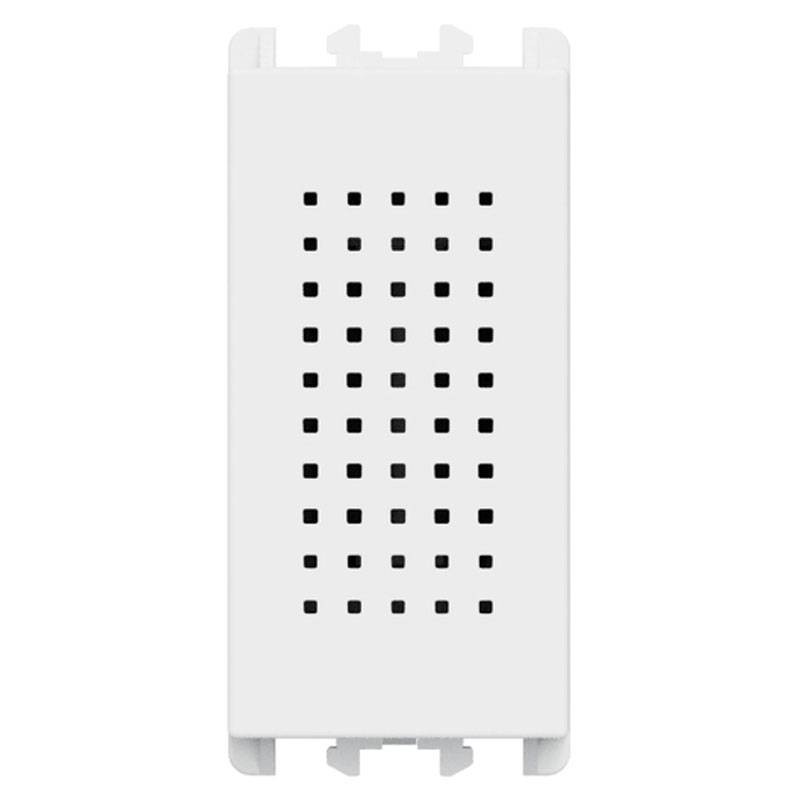 Suoneria 12 Vac 1 modulo 50Hz Bianco Urmet serie Lybra 27250.B