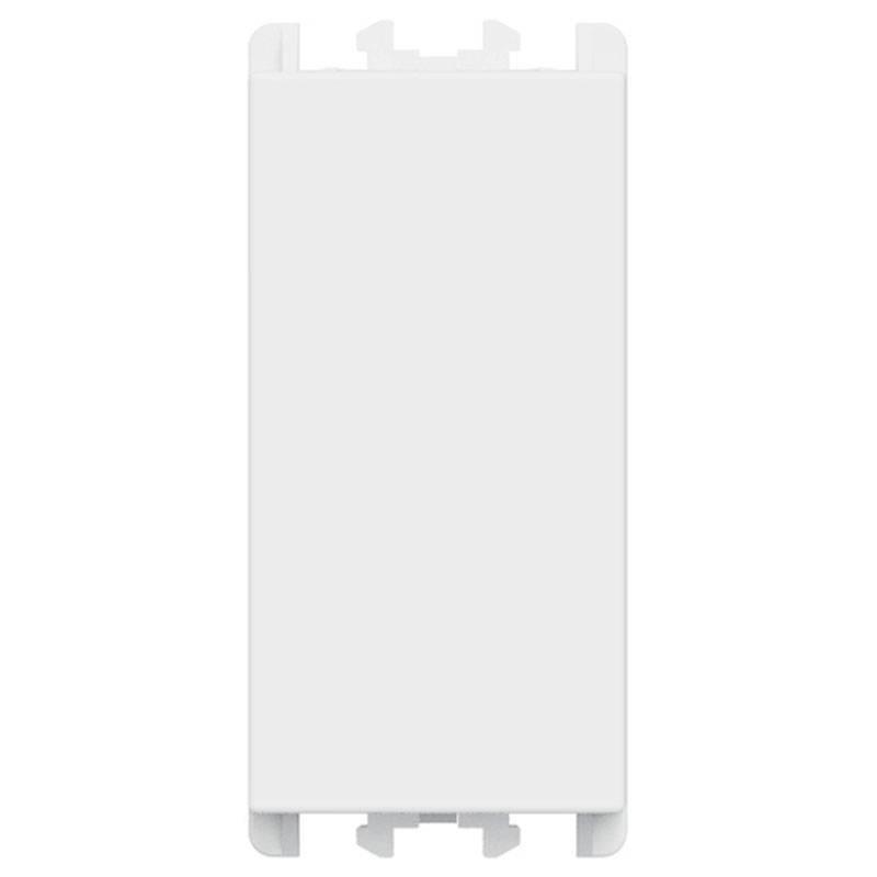 Tappo copriforo 1 modulo Bianco per serie Lybra Urmet 27350.B