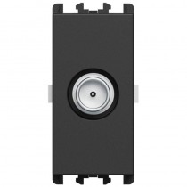 Presa TV/SAT Maschio passante fino a 2400MHz Nera Lybra Urmet 27405.N