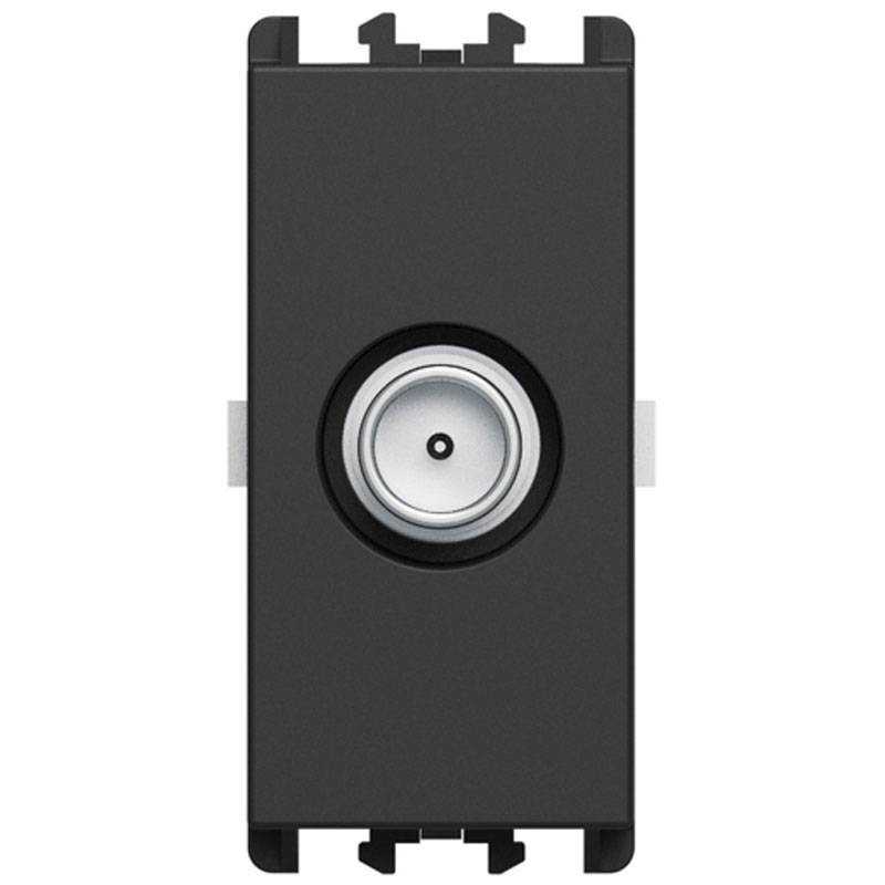 Presa TV/SAT Maschio passante fino a 2400MHz Nera Lybra Urmet 27405.N