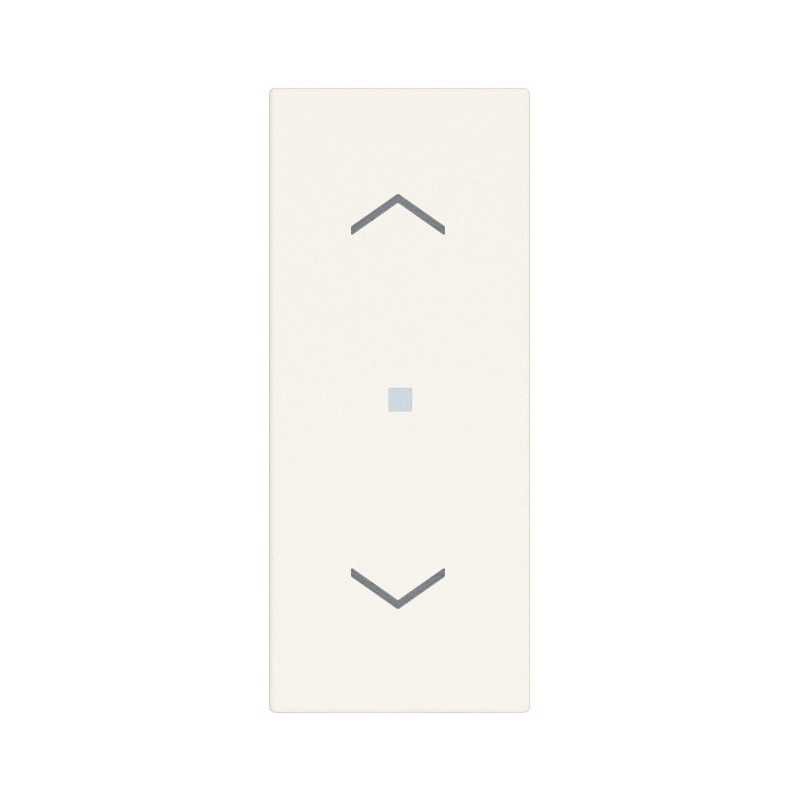 Commutatore per tapparelle illuminabile Bianco Vimar Linea 30196.B