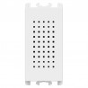 Suoneria 230 Vac 1 modulo 50Hz Bianco Urmet serie Lybra 27260.B