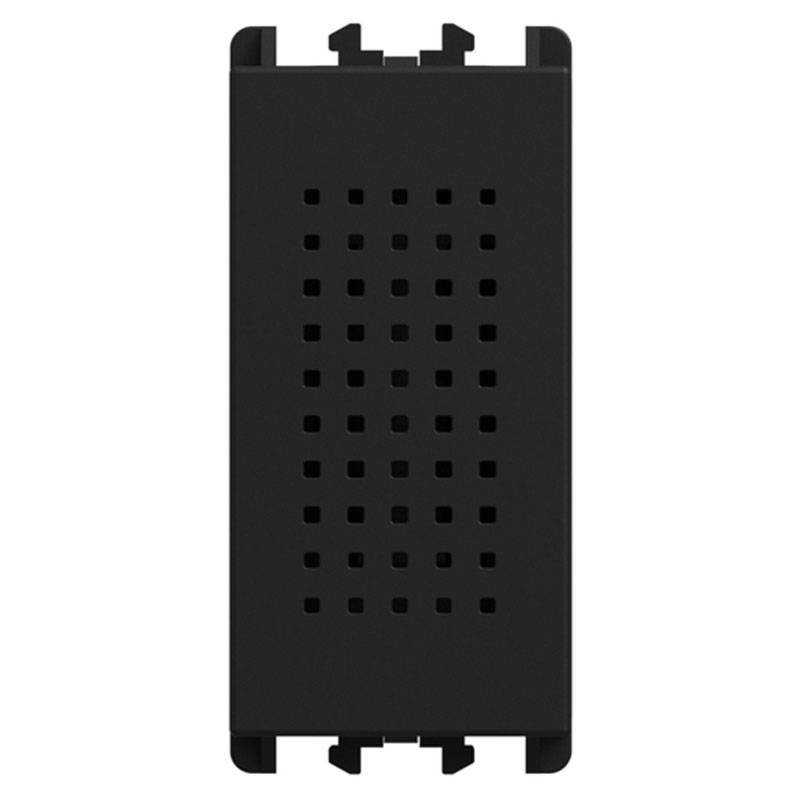 Suoneria 230Vac 1 modulo 50Hz Nero Urmet serie Lybra 27260.N