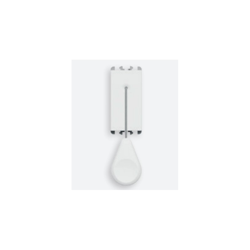 Pulsante a tirante 1 modulo 250Vac Bianco Urmet Lybra 27118.B