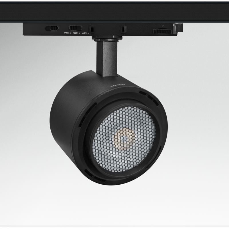 Faretto da binario Led ZOOM PLUS 40W Nero Century ZMP-4090NE