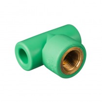 Raccordo a T con attacco filettato F 32mm per 1/2" Aquatherm 1060032145