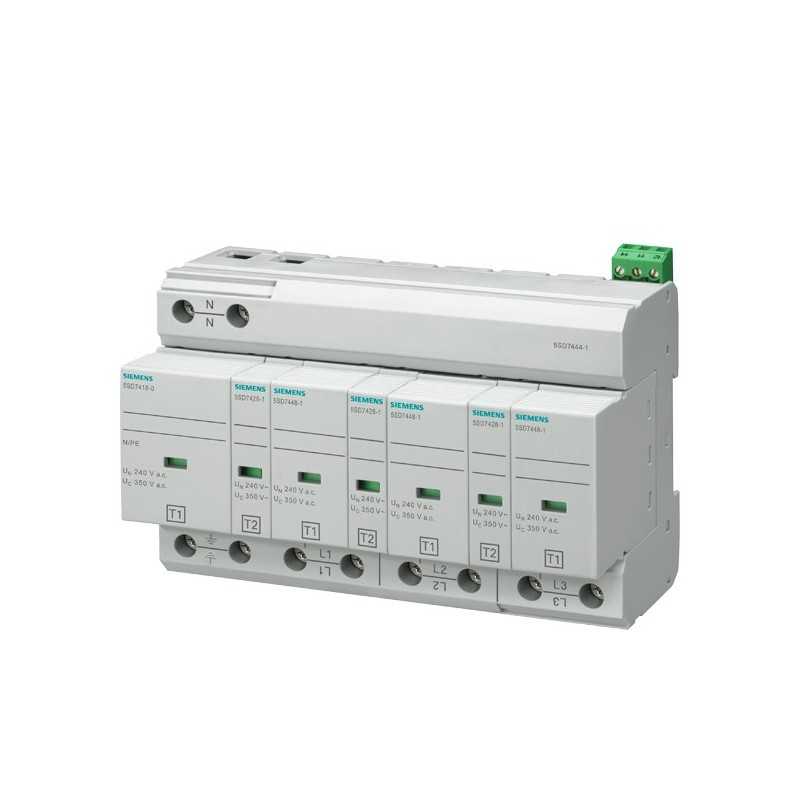 Scaricatore combinato di sovratensione tipo 1+2 100KA Siemens 5SD74441
