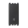Pulsante illuminabile Vimar Arkè 1P 16AX 250V grigio 19008