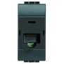 Presa RJ45 Categoria 5 UTP 1 Posto Serie Civili Bticino LivingLight L4262C5E