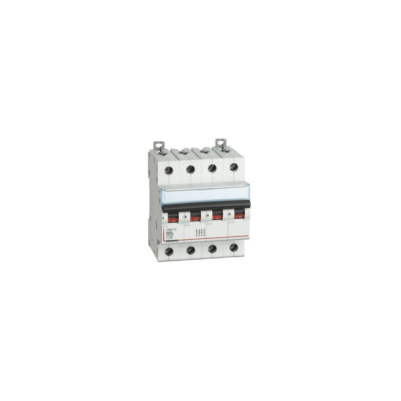 Interruttore magnetotermico Bticino 6 Ka 4P 10A  - FN84D10