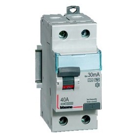 INTERRUTTORE DIFFERENZIALE PURO TIPO A 25A 0,5mA BTICINO G725A25