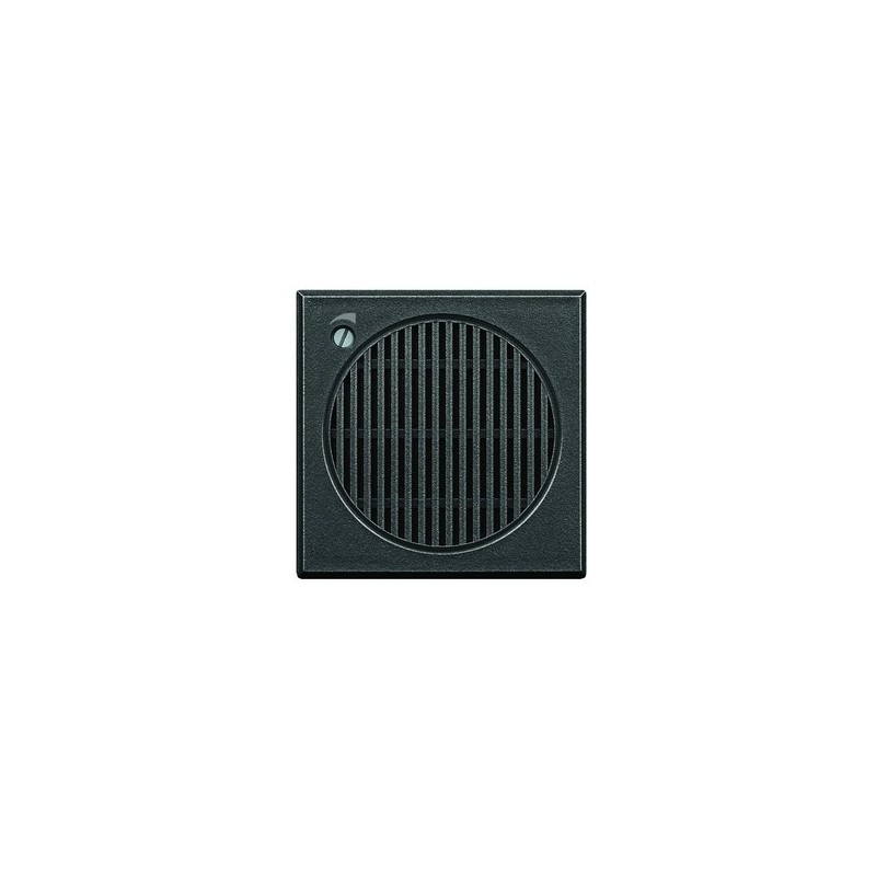 Suoneria Elettronica 12Vac/dc 2 Posti Serie Civili Bticino Axolute Scura HS4355/12