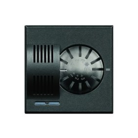 Sonda Per il Controllo Della Temperatura Ambiente 2 Posti Serie Civili Bticino Axolute Scura HS4692