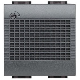 Suoneria Elettronica 12Vac/dc 2 Posti Serie Civili Bticino LivingLight L4355/12