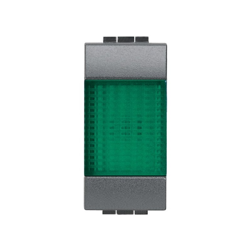Portalampada Con Diffusore Verde 1 Posto Serie Civili Bticino LivingLight L4371V