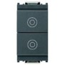 Doppio pulsante 1 Modulo 10A Vimar Idea 16121
