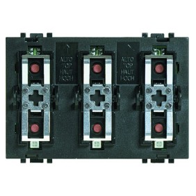 Comando Speciale Per Carichi Singoli e Doppi 3 Posti Serie Civili Bticino LivingLight L4652/3