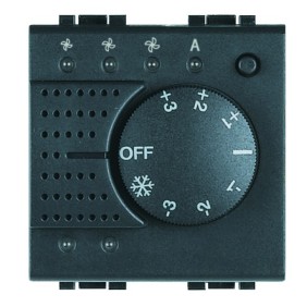Sonda Per Fan-Coil 2 Posti Serie Civili Bticino LivingLight L4692FAN