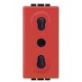 Presa Bipasso 10/16A 1 Posto Rossa Serie Civili Bticino LivingLight L4180R