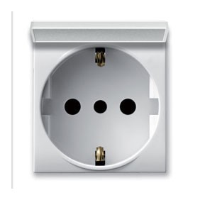 Presa schuko con sportello Ave Domus 441090TSS