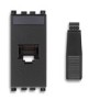 Presa RJ45 Vimar Arkè Netsafe Cat5e UTP grigio 19339.11