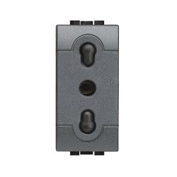 PRESA BIPASSO 10/16A LIVING INTERNATIONAL L4180