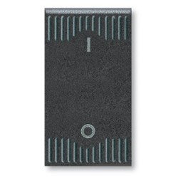 Interruttore bipolare noir