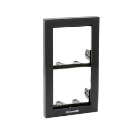 Telaio 2 Moduli Serie Ikall con cornice colore Antracite Comelit 3311/2A