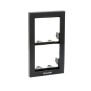 Telaio 2 Moduli Serie Ikall con cornice colore Antracite Comelit 3311/2A