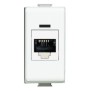 Connettore RJ45 Tooless Categoria 5E UTP 110 IDC Serie Civili Bticino Matix AM5962C5E