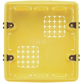 Scatola da incasso quadrata 6 moduli (3+3) Serie Civili Bticino 506E 