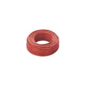 Cavo unipolare antifiamma 1 mmq Rosso Matassa da 200mt