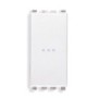 Deviatore illuminabile assiale 1P 16 AX 250V Serie Civili Vimar Eikon Bianca 20105.B