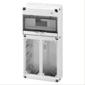 Quadro per prese interblocate verticali 16 e 32A 10 moduli GW68025N