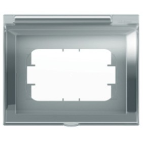 Custodia protettiva universale IP44 3 posti Serie Civili Bticino 26603